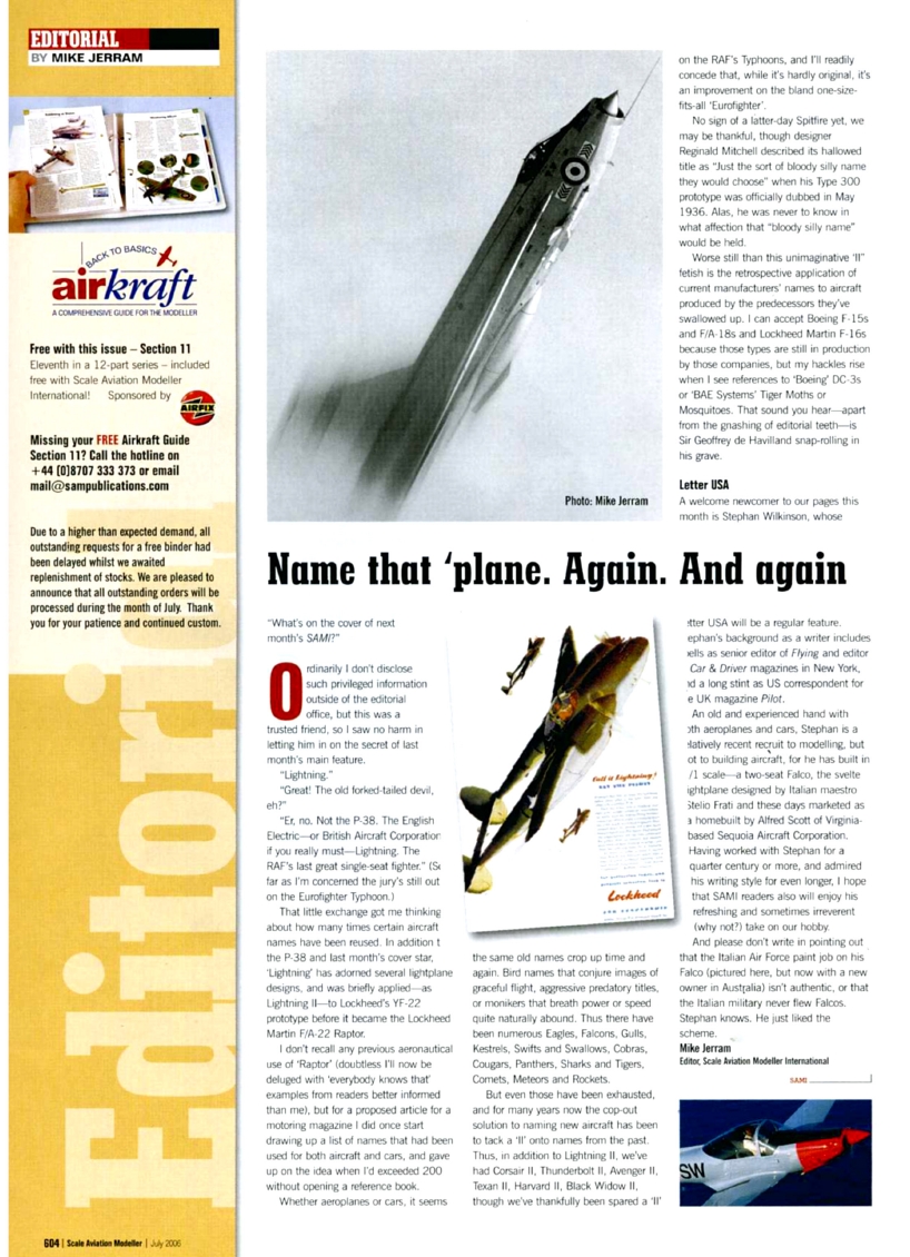 Scale Aviation Modeller International 2006-07